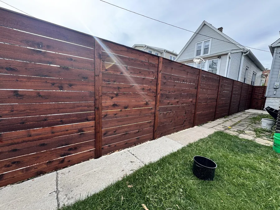 Fence Cleaning & Staining